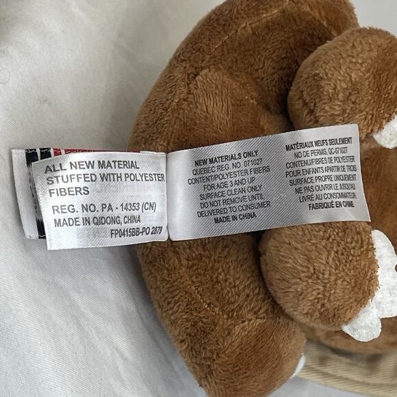 Fiesta Sloth Plush Wearing Safari Hat 5-inch Stuffed Animal Kids Toy Cute Small - Picture 9 of 9